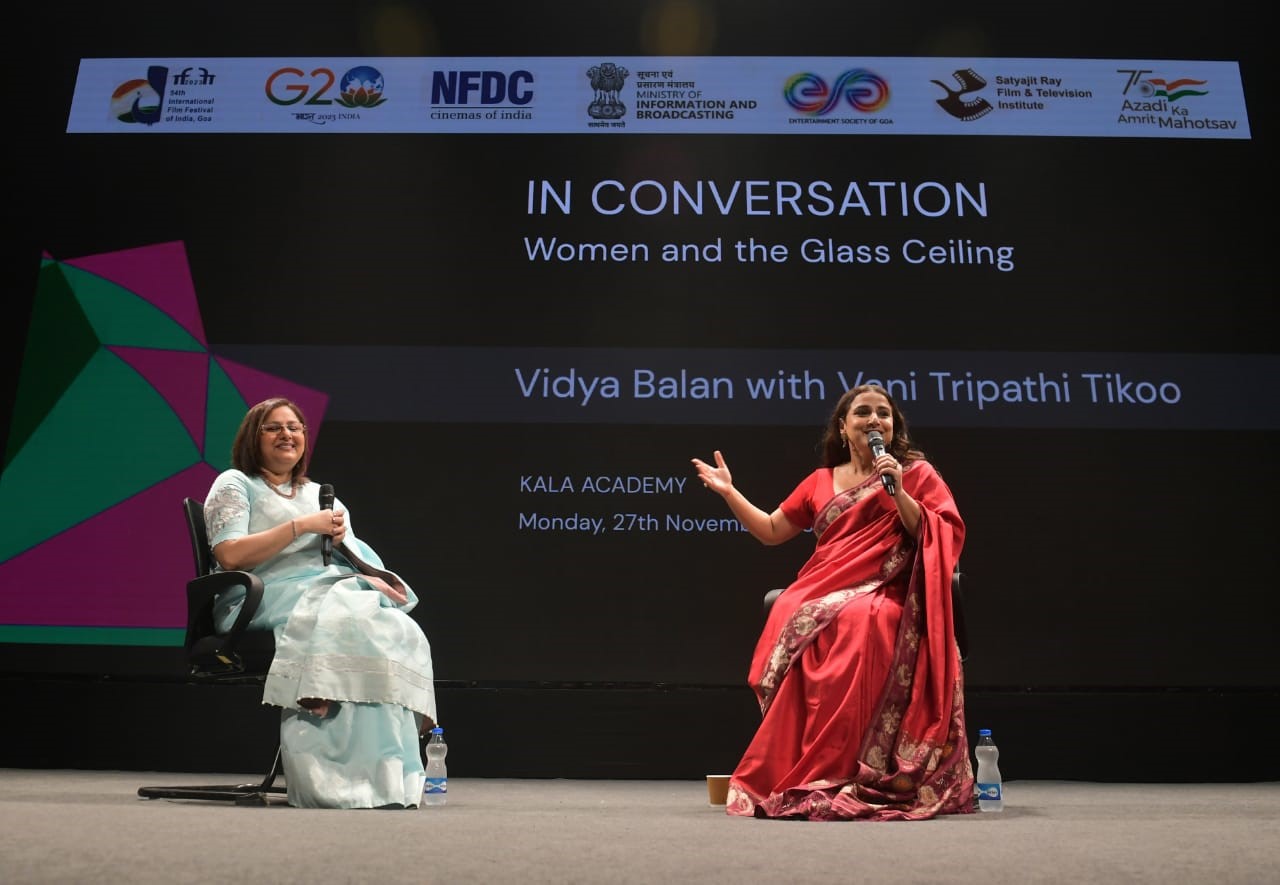 In Conversation Session with actress Vidya Balan on ‘Women and the Glass Ceiling’