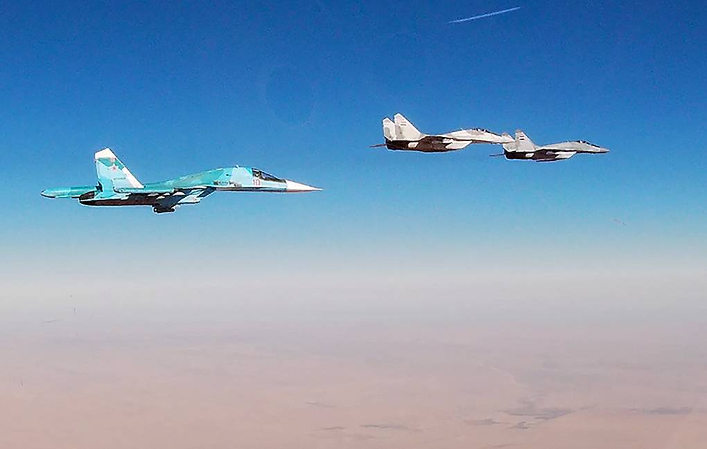 Russian, Syrian pilots conduct joint air patrol mission along Golan Heights, CW report