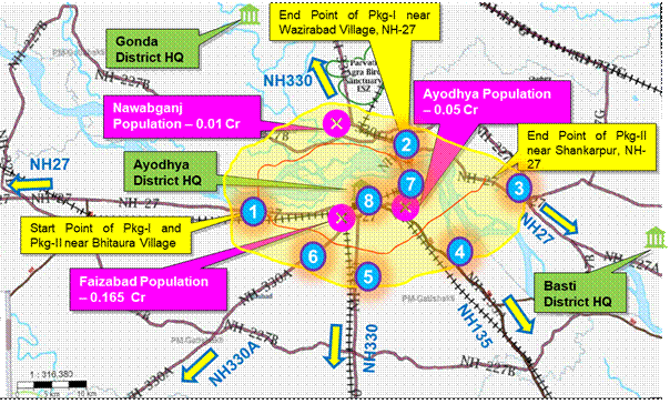 PM GatiShakti spurs project planning and implementation of Ayodhya Bypass Project