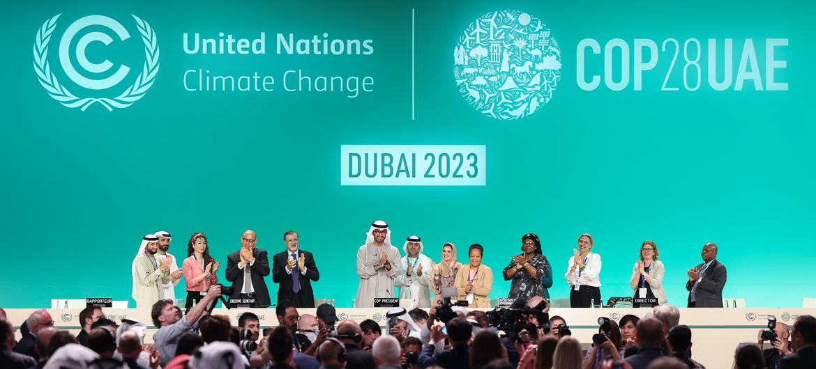 COP28 ends with a call to “transition away from fossil fuels” 